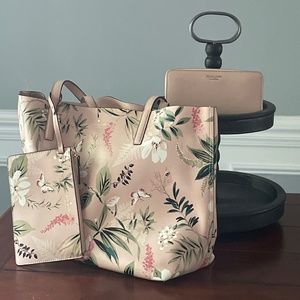 Kate Spade tote, wristlet, wallet